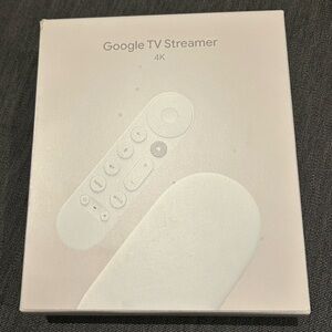 Google 4K TV Streamer - White